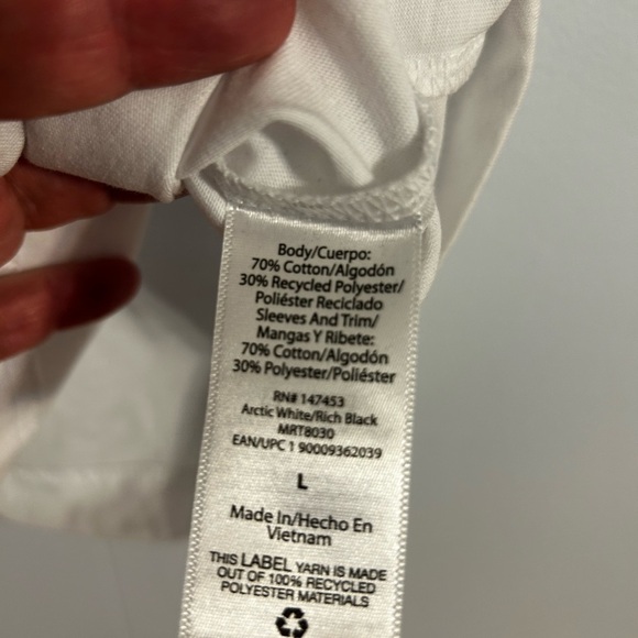 Men’s large Realtree Black and White Raglan t-shirt.NWT‎. Hurting shirt. - Picture 6 of 8